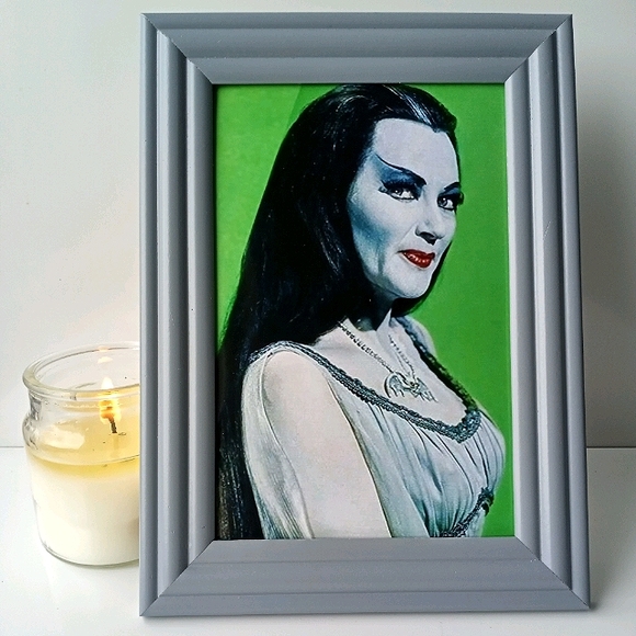 Lilly Munster The Munsters Vintage Retro Cult Cult Classic 600s Goth Punk Gothic - Picture 2 of 8